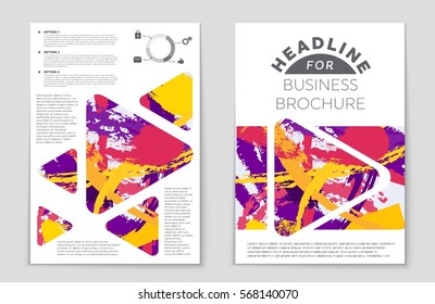 Abstract vector layout background set. For art template design, list, front page, mockup brochure theme style, banner, idea, cover, booklet, print, flyer, book, blank, card, ad, sign, sheet,, a4.