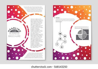 Abstract vector layout background set. For art template design, list, front page, mockup brochure theme style, banner, idea, cover, booklet, print, flyer, book, blank, card, ad, sign, sheet,, a4.