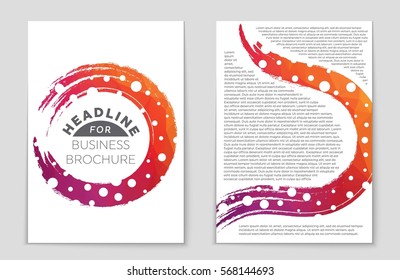 Abstract vector layout background set. For art template design, list, front page, mockup brochure theme style, banner, idea, cover, booklet, print, flyer, book, blank, card, ad, sign, sheet,, a4.