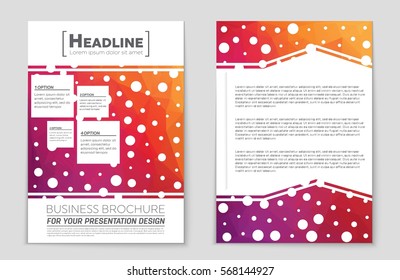 Abstract vector layout background set. For art template design, list, front page, mockup brochure theme style, banner, idea, cover, booklet, print, flyer, book, blank, card, ad, sign, sheet,, a4.