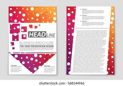 Abstract vector layout background set. For art template design, list, front page, mockup brochure theme style, banner, idea, cover, booklet, print, flyer, book, blank, card, ad, sign, sheet,, a4.