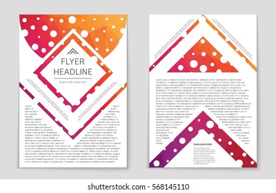 Abstract vector layout background set. For art template design, list, front page, mockup brochure theme style, banner, idea, cover, booklet, print, flyer, book, blank, card, ad, sign, sheet,, a4.