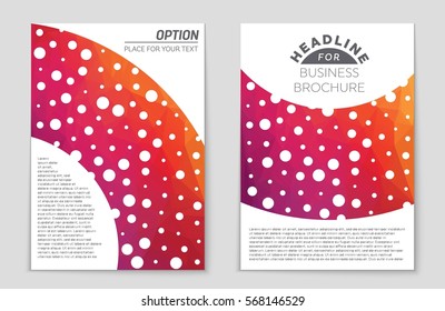 Abstract vector layout background set. For art template design, list, front page, mockup brochure theme style, banner, idea, cover, booklet, print, flyer, book, blank, card, ad, sign, sheet,, a4.