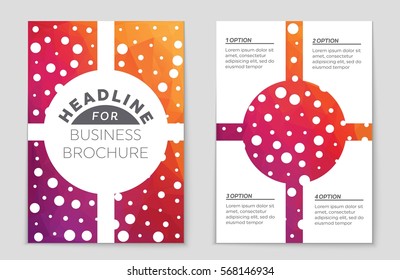 Abstract vector layout background set. For art template design, list, front page, mockup brochure theme style, banner, idea, cover, booklet, print, flyer, book, blank, card, ad, sign, sheet,, a4.