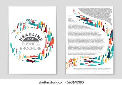 Abstract vector layout background set. For art template design, list, front page, mockup brochure theme style, banner, idea, cover, booklet, print, flyer, book, blank, card, ad, sign, sheet,, a4.