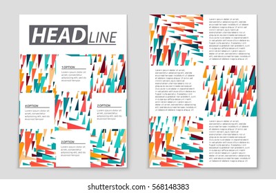 Abstract vector layout background set. For art template design, list, front page, mockup brochure theme style, banner, idea, cover, booklet, print, flyer, book, blank, card, ad, sign, sheet,, a4.