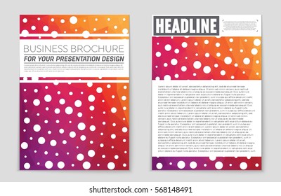 Abstract vector layout background set. For art template design, list, front page, mockup brochure theme style, banner, idea, cover, booklet, print, flyer, book, blank, card, ad, sign, sheet,, a4.