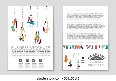 Abstract vector layout background set. For art template design, list, front page, mockup brochure theme style, banner, idea, cover, booklet, print, flyer, book, blank, card, ad, sign, sheet,, a4.