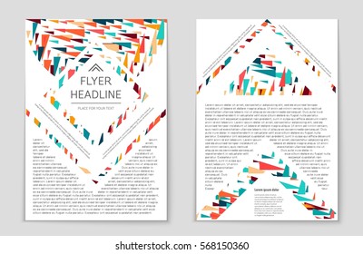 Abstract vector layout background set. For art template design, list, front page, mockup brochure theme style, banner, idea, cover, booklet, print, flyer, book, blank, card, ad, sign, sheet,, a4.