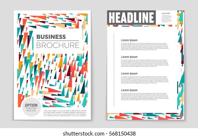 Abstract vector layout background set. For art template design, list, front page, mockup brochure theme style, banner, idea, cover, booklet, print, flyer, book, blank, card, ad, sign, sheet,, a4.