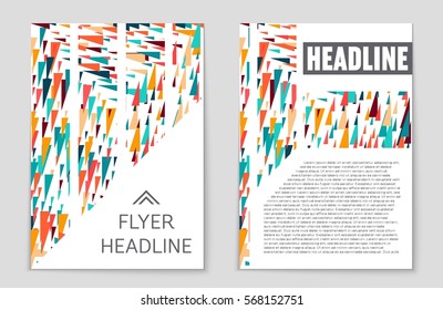 Abstract vector layout background set. For art template design, list, front page, mockup brochure theme style, banner, idea, cover, booklet, print, flyer, book, blank, card, ad, sign, sheet,, a4.