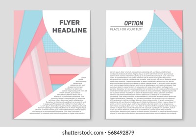Abstract vector layout background set. For art template design, list, front page, mockup brochure theme style, banner, idea, cover, booklet, print, flyer, book, blank, card, ad, sign, sheet,, a4.