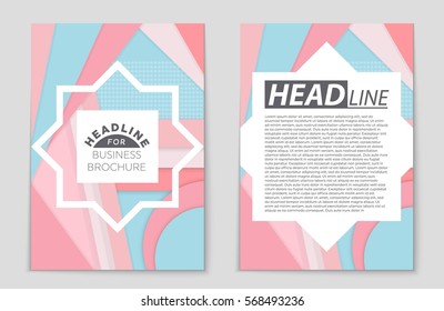 Abstract vector layout background set. For art template design, list, front page, mockup brochure theme style, banner, idea, cover, booklet, print, flyer, book, blank, card, ad, sign, sheet,, a4.