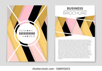 Abstract vector layout background set. For art template design, list, front page, mockup brochure theme style, banner, idea, cover, booklet, print, flyer, book, blank, card, ad, sign, sheet,, a4.