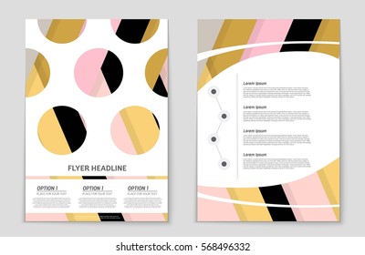 Abstract vector layout background set. For art template design, list, front page, mockup brochure theme style, banner, idea, cover, booklet, print, flyer, book, blank, card, ad, sign, sheet,, a4.