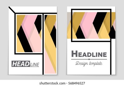 Abstract vector layout background set. For art template design, list, front page, mockup brochure theme style, banner, idea, cover, booklet, print, flyer, book, blank, card, ad, sign, sheet,, a4.