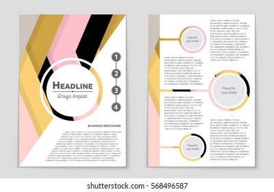 Abstract vector layout background set. For art template design, list, front page, mockup brochure theme style, banner, idea, cover, booklet, print, flyer, book, blank, card, ad, sign, sheet,, a4.