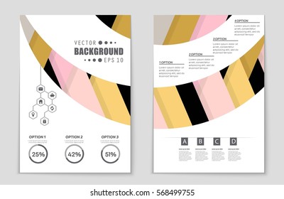 Abstract vector layout background set. For art template design, list, front page, mockup brochure theme style, banner, idea, cover, booklet, print, flyer, book, blank, card, ad, sign, sheet,, a4.