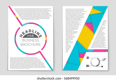 Abstract vector layout background set. For art template design, list, front page, mockup brochure theme style, banner, idea, cover, booklet, print, flyer, book, blank, card, ad, sign, sheet,, a4.