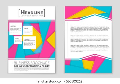 Abstract vector layout background set. For art template design, list, front page, mockup brochure theme style, banner, idea, cover, booklet, print, flyer, book, blank, card, ad, sign, sheet,, a4.