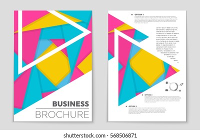 Abstract vector layout background set. For art template design, list, front page, mockup brochure theme style, banner, idea, cover, booklet, print, flyer, book, blank, card, ad, sign, sheet,, a4.