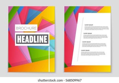 Abstract vector layout background set. For art template design, list, front page, mockup brochure theme style, banner, idea, cover, booklet, print, flyer, book, blank, card, ad, sign, sheet,, a4.
