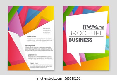 Abstract vector layout background set. For art template design, list, front page, mockup brochure theme style, banner, idea, cover, booklet, print, flyer, book, blank, card, ad, sign, sheet,, a4.