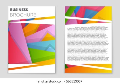 Abstract vector layout background set. For art template design, list, front page, mockup brochure theme style, banner, idea, cover, booklet, print, flyer, book, blank, card, ad, sign, sheet,, a4.