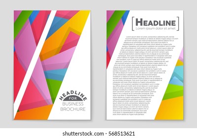 Abstract vector layout background set. For art template design, list, front page, mockup brochure theme style, banner, idea, cover, booklet, print, flyer, book, blank, card, ad, sign, sheet,, a4.