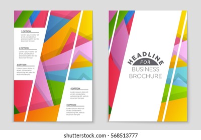 Abstract vector layout background set. For art template design, list, front page, mockup brochure theme style, banner, idea, cover, booklet, print, flyer, book, blank, card, ad, sign, sheet,, a4.
