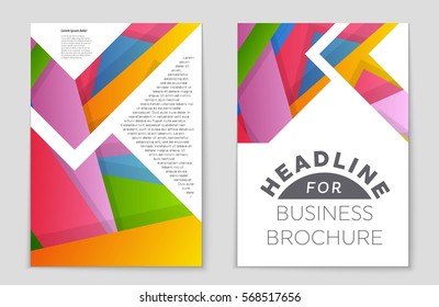 Abstract vector layout background set. For art template design, list, front page, mockup brochure theme style, banner, idea, cover, booklet, print, flyer, book, blank, card, ad, sign, sheet,, a4.