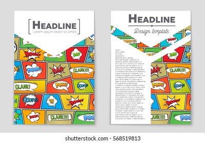 Abstract vector layout background set. For art template design, list, page, mockup brochure theme style, banner, idea, cover, booklet, print, flyer, book, blank, card, ad, sign, sheet, flyer, a4.