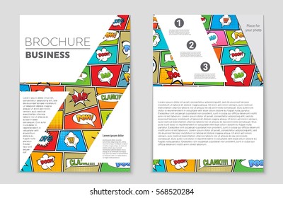 Abstract vector layout background set. For art template design, list, page, mockup brochure theme style, banner, idea, cover, booklet, print, flyer, book, blank, card, ad, sign, sheet, flyer, a4.