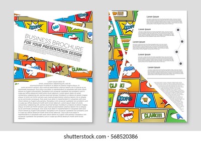 Abstract vector layout background set. For art template design, list, page, mockup brochure theme style, banner, idea, cover, booklet, print, flyer, book, blank, card, ad, sign, sheet, flyer, a4.