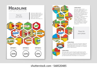Abstract vector layout background set. For art template design, list, page, mockup brochure theme style, banner, idea, cover, booklet, print, flyer, book, blank, card, ad, sign, sheet, flyer, a4.