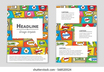 Abstract vector layout background set. For art template design, list, page, mockup brochure theme style, banner, idea, cover, booklet, print, flyer, book, blank, card, ad, sign, sheet, flyer, a4.