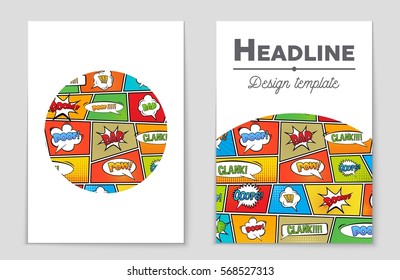 Abstract vector layout background set. For art template design, list, page, mockup brochure theme style, banner, idea, cover, booklet, print, flyer, book, blank, card, ad, sign, sheet, flyer, a4.