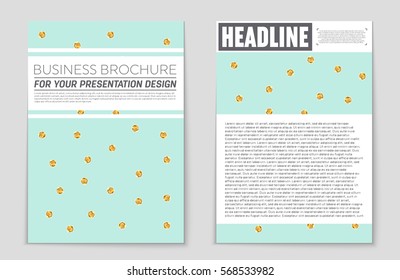 Abstract vector layout background set. For art template design, list, front page, mockup brochure theme style, banner, idea, cover, booklet, print, flyer, book, blank, card, ad, sign, sheet,, a4.