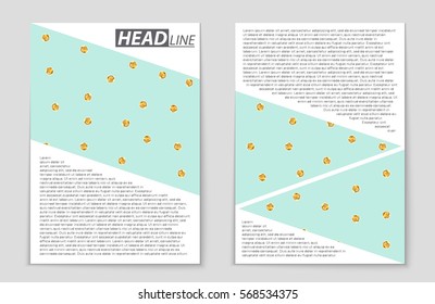 Abstract vector layout background set. For art template design, list, front page, mockup brochure theme style, banner, idea, cover, booklet, print, flyer, book, blank, card, ad, sign, sheet,, a4.