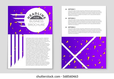 Abstract vector layout background set. For art template design, list, front page, mockup brochure theme style, banner, idea, cover, booklet, print, flyer, book, blank, card, ad, sign, sheet,, a4.