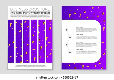 Abstract vector layout background set. For art template design, list, front page, mockup brochure theme style, banner, idea, cover, booklet, print, flyer, book, blank, card, ad, sign, sheet,, a4.