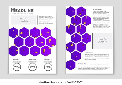 Abstract vector layout background set. For art template design, list, front page, mockup brochure theme style, banner, idea, cover, booklet, print, flyer, book, blank, card, ad, sign, sheet,, a4.