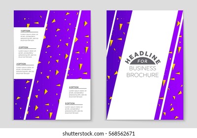 Abstract vector layout background set. For art template design, list, front page, mockup brochure theme style, banner, idea, cover, booklet, print, flyer, book, blank, card, ad, sign, sheet,, a4.