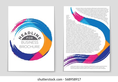 Abstract vector layout background set. For art template design, list, front page, mockup brochure theme style, banner, idea, cover, booklet, print, flyer, book, blank, card, ad, sign, sheet,, a4.