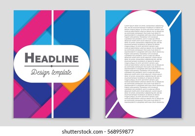 Abstract vector layout background set. For art template design, list, front page, mockup brochure theme style, banner, idea, cover, booklet, print, flyer, book, blank, card, ad, sign, sheet,, a4.