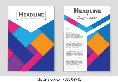 Abstract vector layout background set. For art template design, list, front page, mockup brochure theme style, banner, idea, cover, booklet, print, flyer, book, blank, card, ad, sign, sheet,, a4.