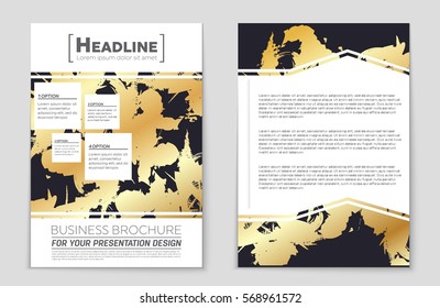 Abstract vector layout background set. For art template design, list, front page, mockup brochure theme style, banner, idea, cover, booklet, print, flyer, book, blank, card, ad, sign, sheet,, a4.