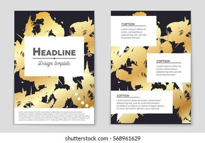 Abstract vector layout background set. For art template design, list, front page, mockup brochure theme style, banner, idea, cover, booklet, print, flyer, book, blank, card, ad, sign, sheet,, a4.