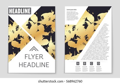 Abstract vector layout background set. For art template design, list, front page, mockup brochure theme style, banner, idea, cover, booklet, print, flyer, book, blank, card, ad, sign, sheet,, a4.