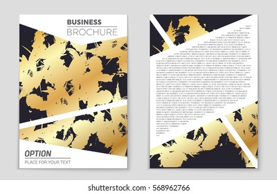 Abstract vector layout background set. For art template design, list, front page, mockup brochure theme style, banner, idea, cover, booklet, print, flyer, book, blank, card, ad, sign, sheet,, a4.